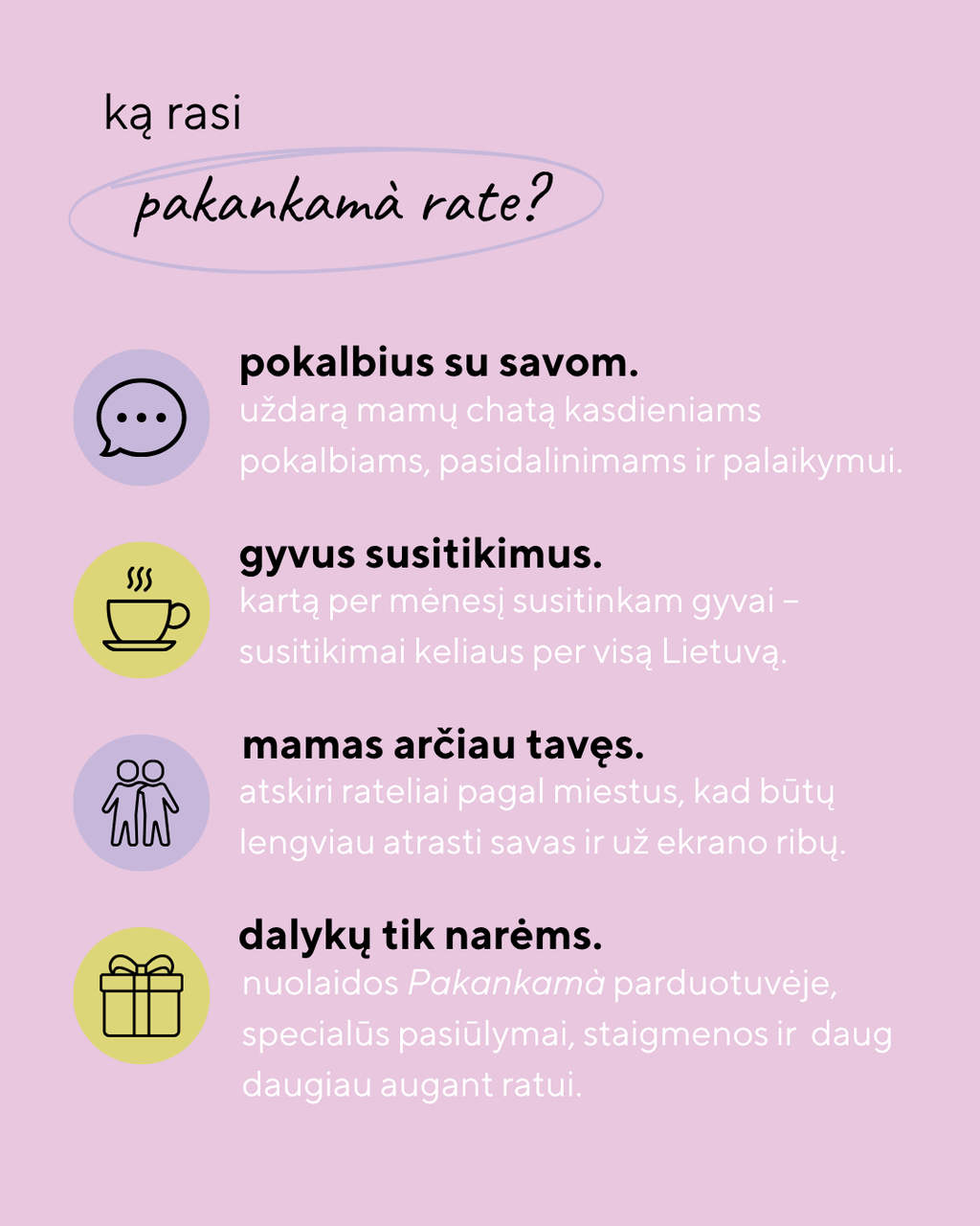 PAKANKAMÀ. RATAS